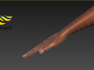 Female character Maria Ukraine Modelo 3D