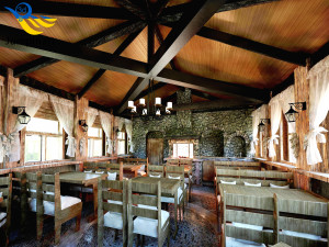 Restaurant and recreation complex with vats for exotic bathing 3D 模型