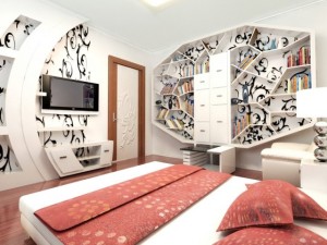 modern bedroom 3D Model