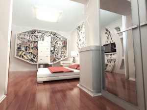 modern bedroom 3D Model