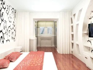 modern bedroom 3D Model