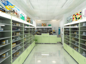 Pharmacy furniture 3D-Modell
