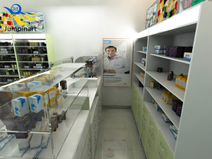 Pharmacy furniture 3D Modell