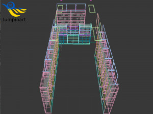 Pharmacy furniture 3D Modell