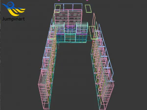 Pharmacy furniture 3D Model