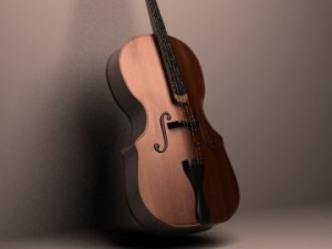 contrabass 3D-Modell