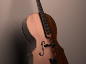 contrabass Model 3D