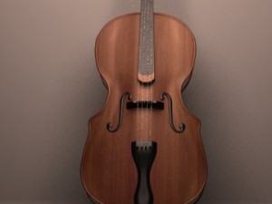 contrabass Model 3D