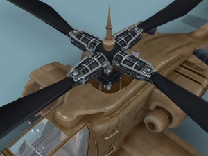 ah64d apache longbow helicopter 3d lowpoly model 3Dモデル