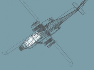 ah64d apache longbow helicopter 3d lowpoly model 3Dモデル