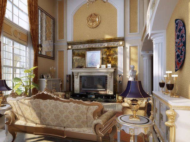 condo 445 3D Model .c4d .max .obj .3ds .fbx .stl .blend