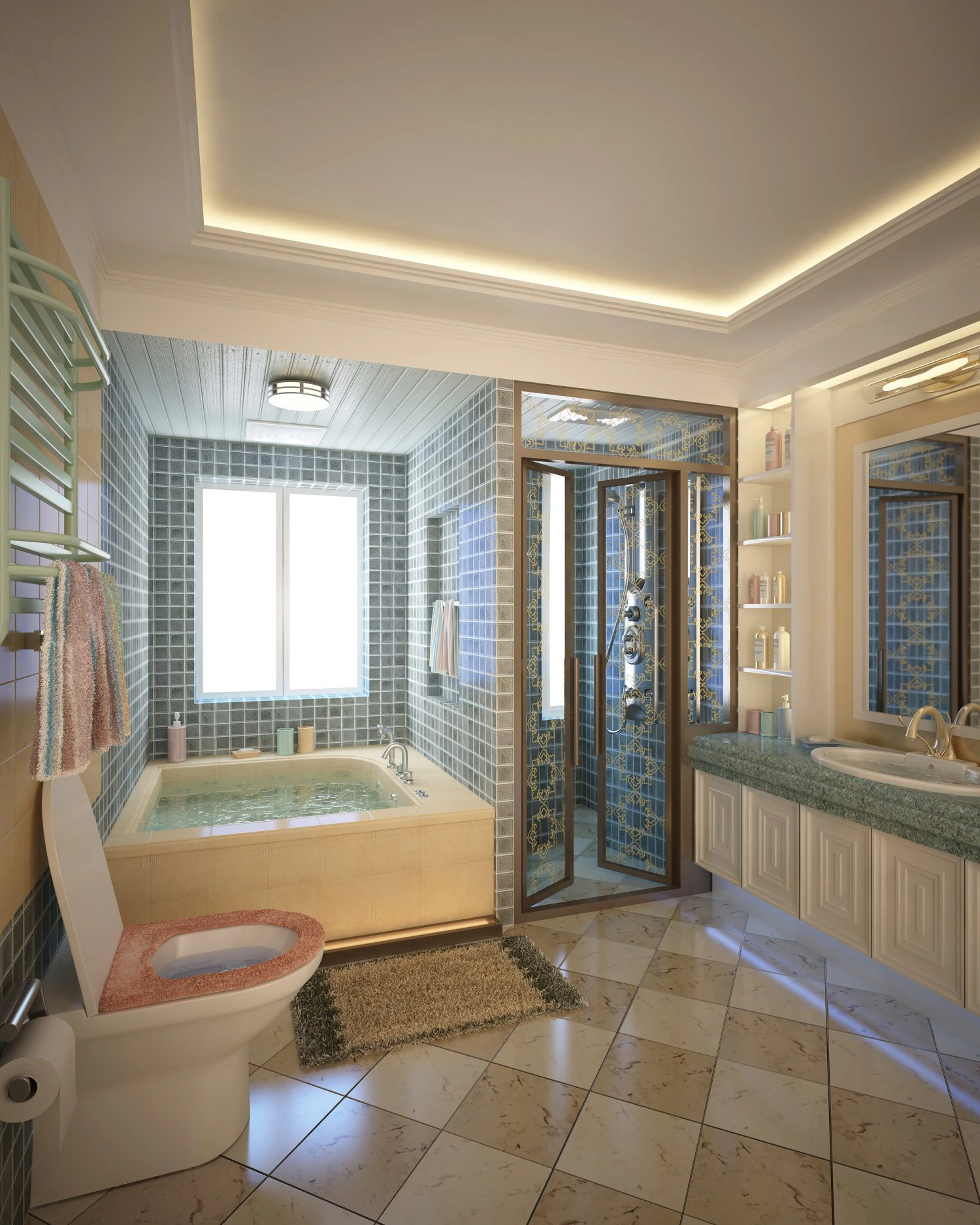 condo 421 3D Model .c4d .max .obj .3ds .fbx .stl .blend 