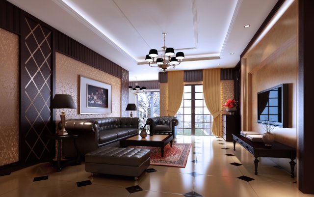 condo 418 3D मॉडल .c4d .max .obj .3ds .fbx .stl .blend 