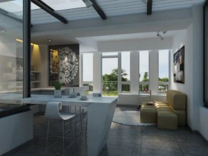 콘도 407 3D 모델