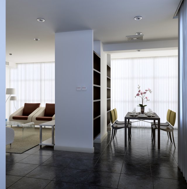 condo 401 3Dモデル .c4d .max .obj .3ds .fbx .stl .blend 