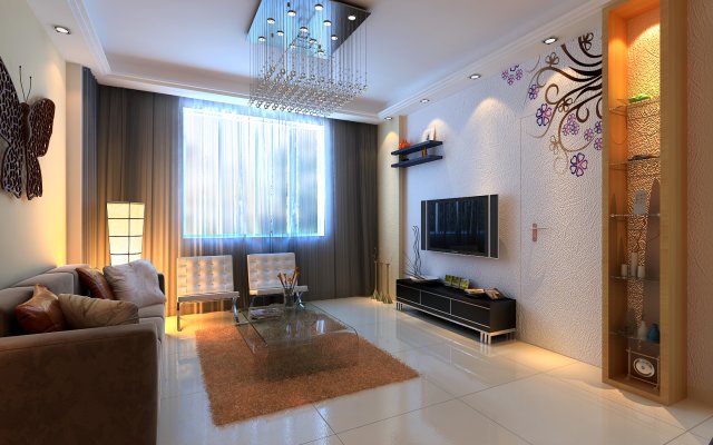 condo 399 3D Model .c4d .max .obj .3ds .fbx .stl .blend 
