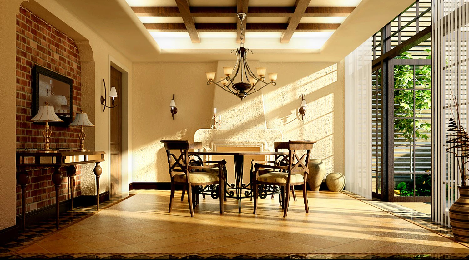 condo 398 3D Model .c4d .max .obj .3ds .fbx .stl .blend 