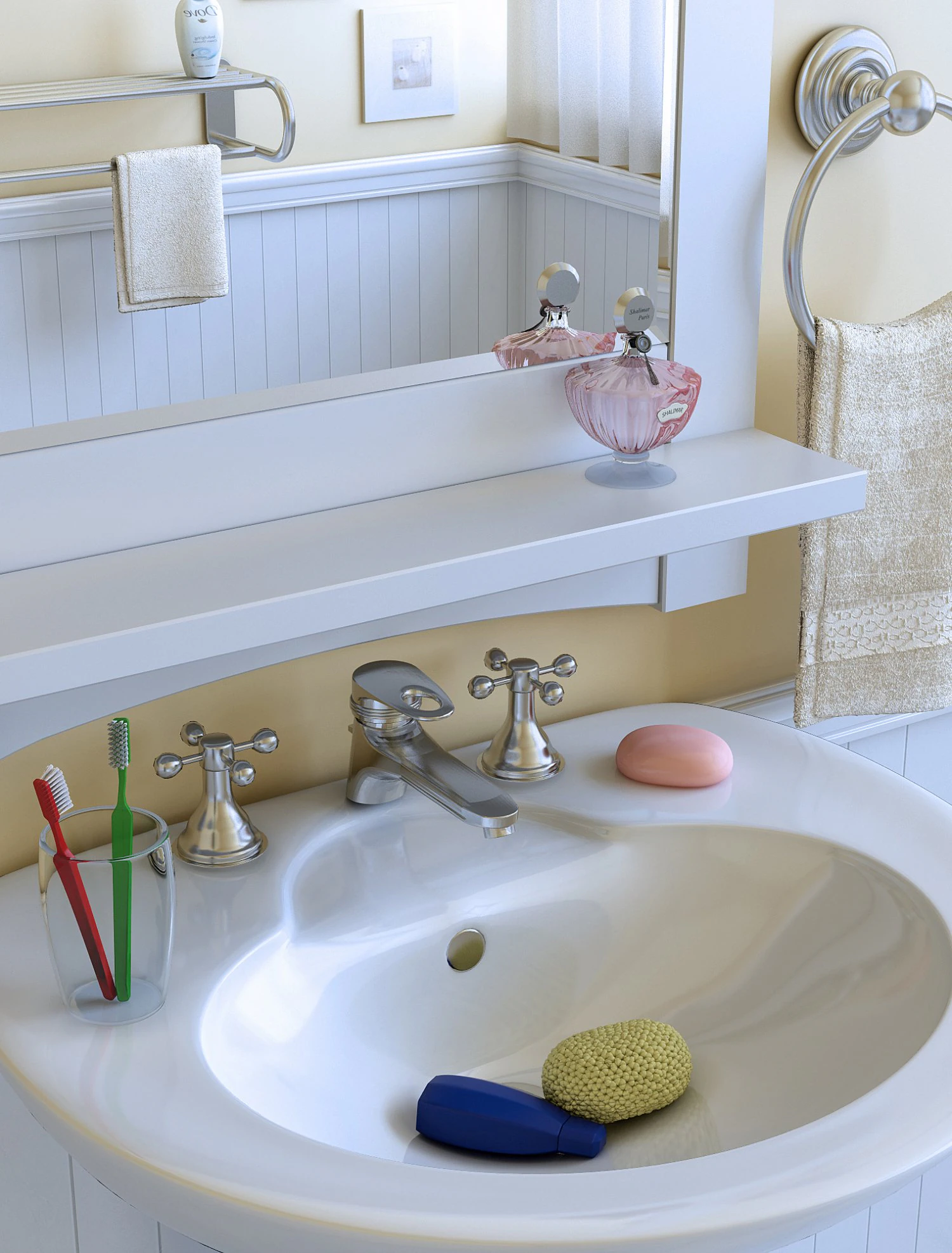condo 395 3D Model .c4d .max .obj .3ds .fbx .stl .blend 