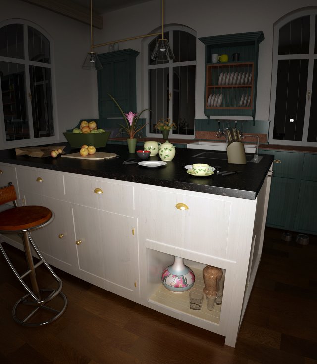 condo 392 Modelo 3D .c4d .max .obj .3ds .fbx .stl .blend 