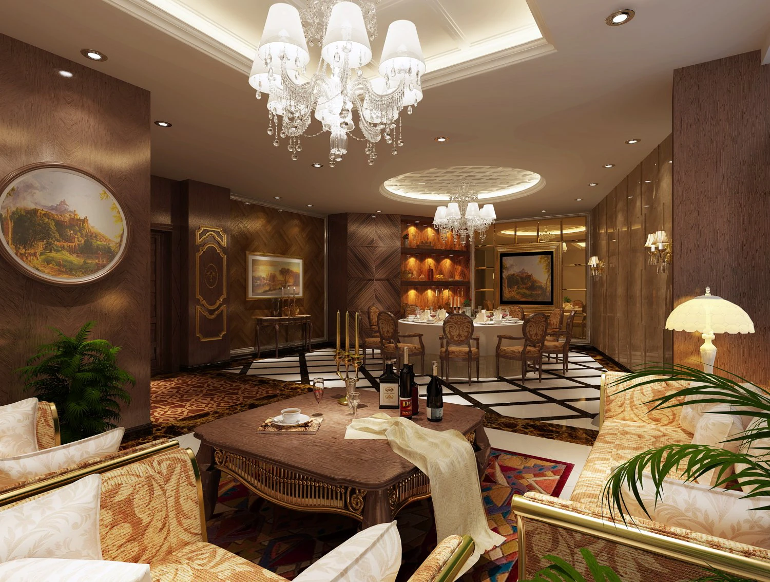condo 380 3D Model .c4d .max .obj .3ds .fbx .stl .blend 