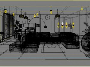 condo 372 3D 모델