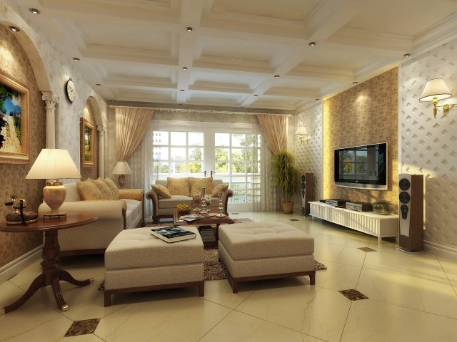 condo 345 3Dモデル .c4d .max .obj .3ds .fbx .stl .blend 