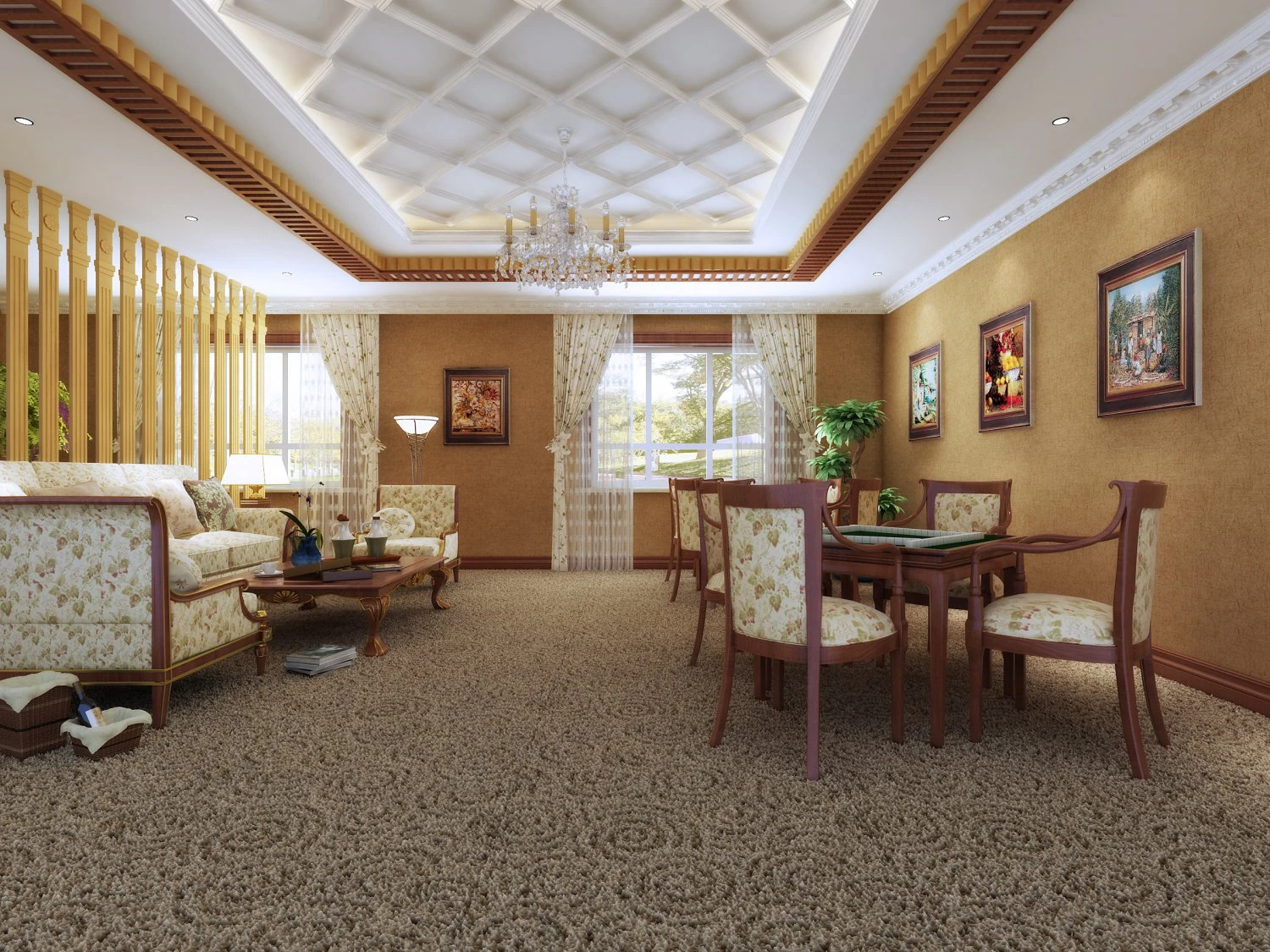 condo 341 3D Model .c4d .max .obj .3ds .fbx .stl .blend 