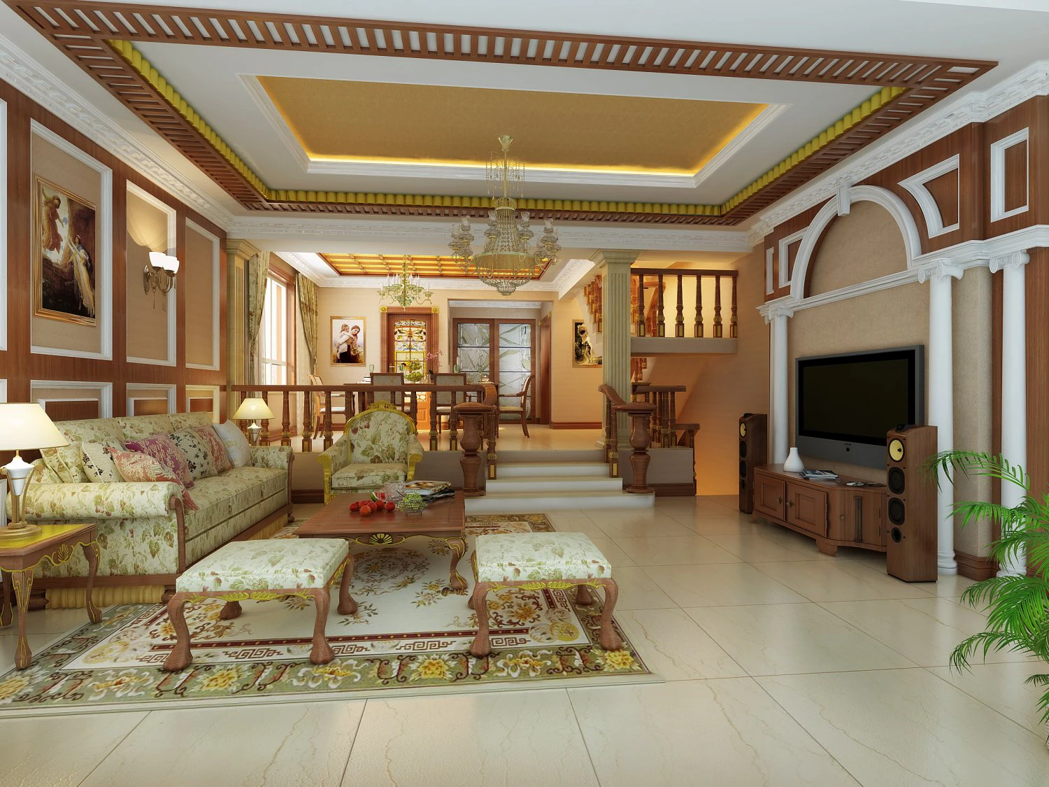 condo 332 3D Model .c4d .max .obj .3ds .fbx .stl .blend