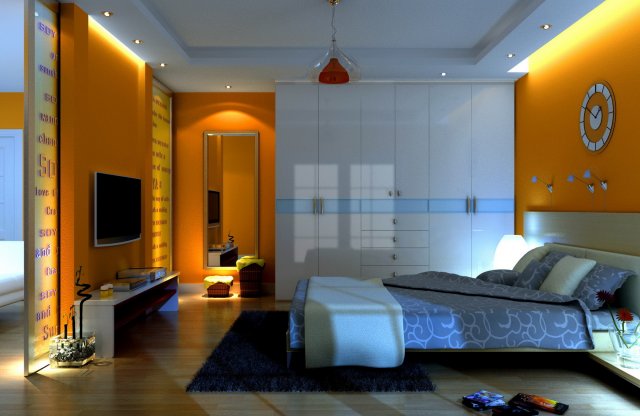 condo 328 3D Model .c4d .max .obj .3ds .fbx .stl .blend 