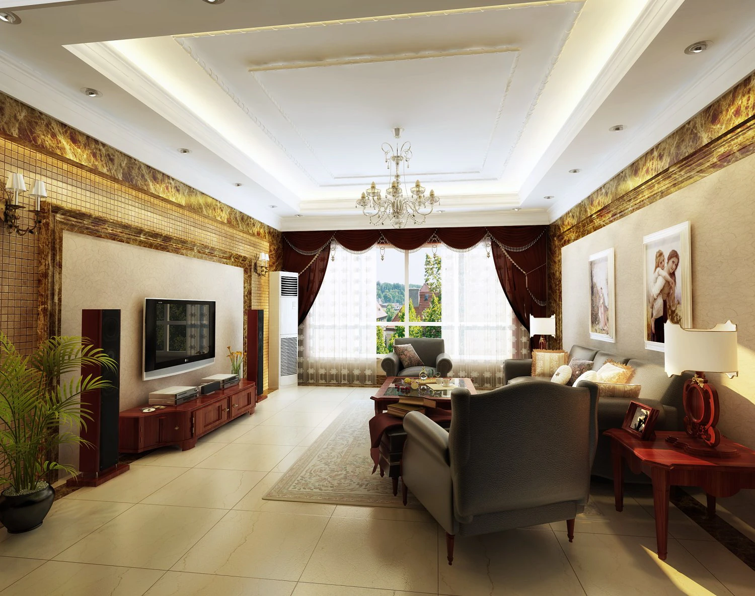 condo 325 3D Model .c4d .max .obj .3ds .fbx .stl .blend 