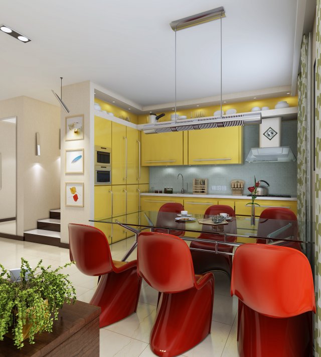 condo 324 3D Modell .c4d .max .obj .3ds .fbx .stl .blend