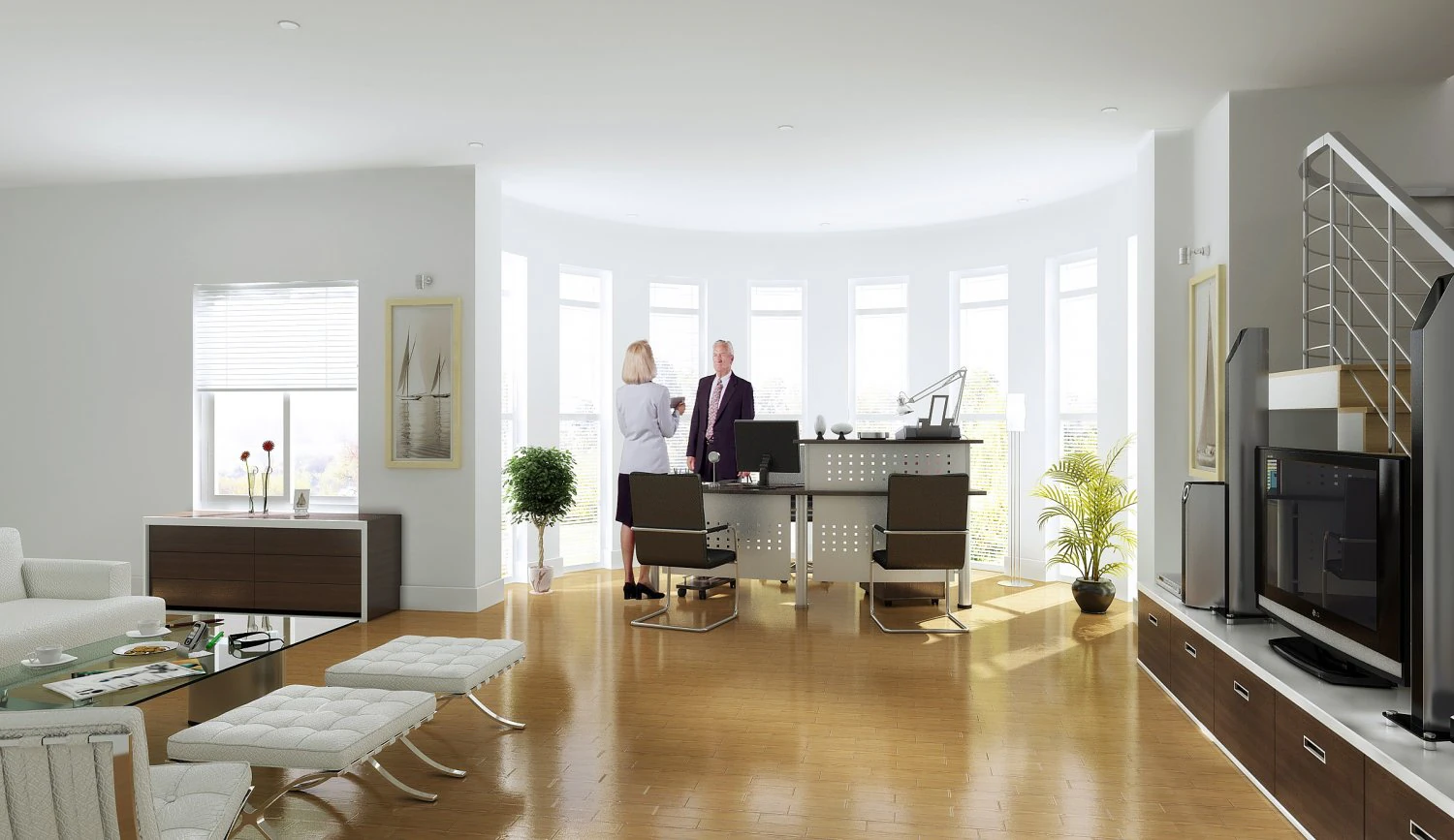 condo 326 3D Model .c4d .max .obj .3ds .fbx .stl .blend