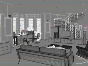condo 326 3D 모델