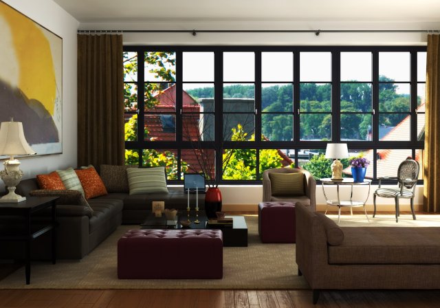 condo 317 3D Model .c4d .max .obj .3ds .fbx .stl .blend