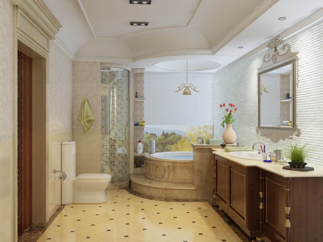 condo 294 3D Модель .c4d .max .obj .3ds .fbx .stl .blend 