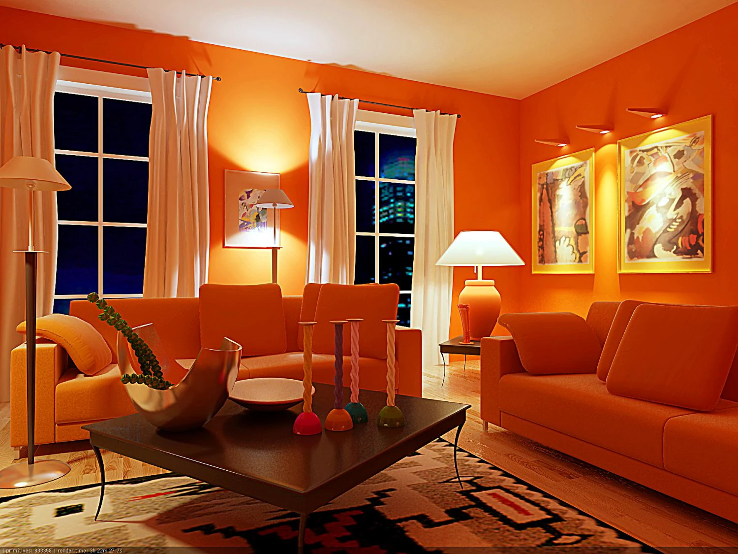 condo 292 3D Model .c4d .max .obj .3ds .fbx .stl .blend 