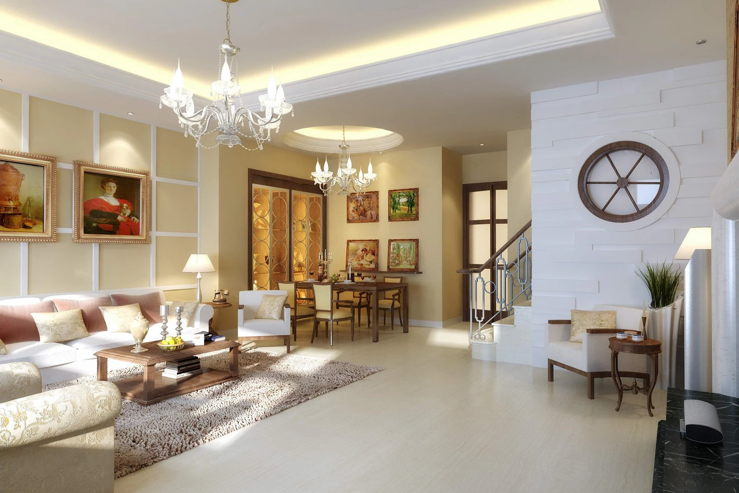 condo 289 3D Model .c4d .max .obj .3ds .fbx .stl .blend 