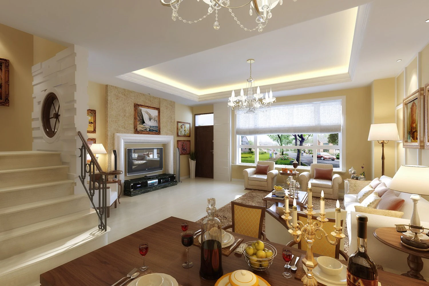 condo 255 3D Model .c4d .max .obj .3ds .fbx .stl .blend 