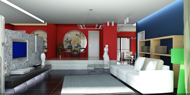 condo 230 3D 模型 .c4d .max .obj .3ds .fbx .stl .blend 