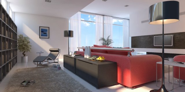 condo 227 3D Model .c4d .max .obj .3ds .fbx .stl .blend 