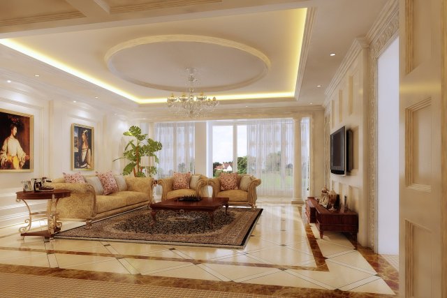 condo 206 3D 模型 .c4d .max .obj .3ds .fbx .stl .blend 