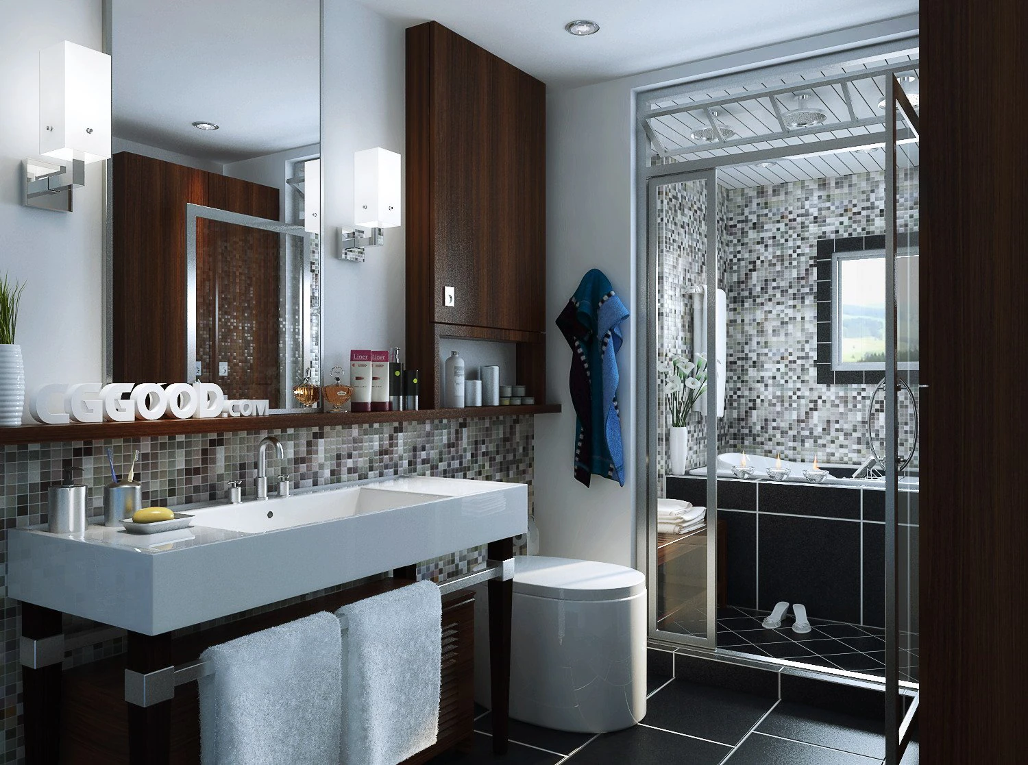condo 181 3D Model .c4d .max .obj .3ds .fbx .stl .blend 