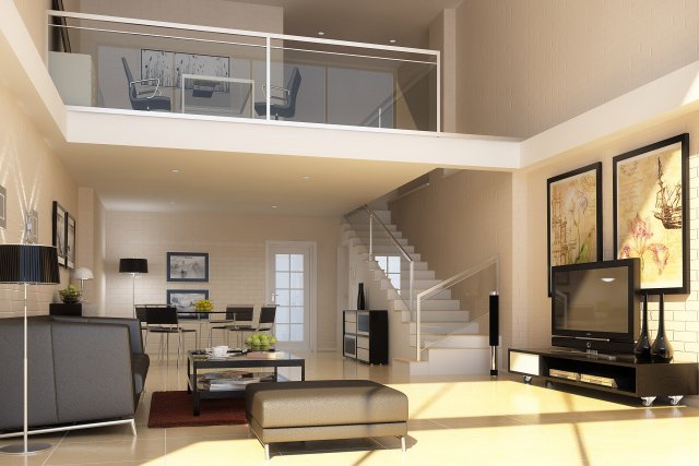 condo 151 3D-Modell .c4d .max .obj .3ds .fbx .stl .blend 