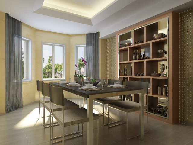 condo 154 3D 모델 .c4d .max .obj .3ds .fbx .stl .blend 