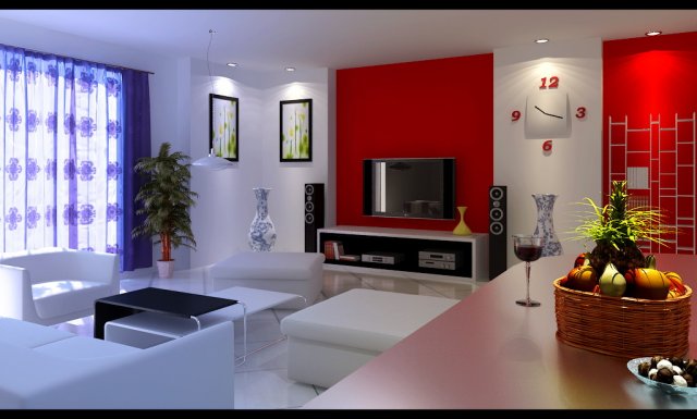 condo 166 3D 模型 .c4d .max .obj .3ds .fbx .stl .blend 