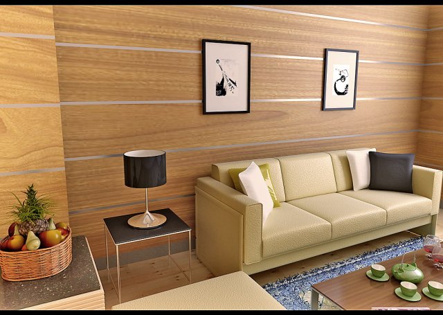 condo 152 3D 模型 .c4d .max .obj .3ds .fbx .stl .blend 