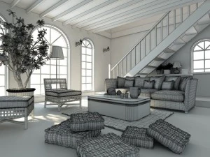 condo 134 3D Model