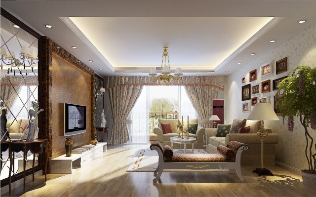 condo 132 3D 模型 .c4d .max .obj .3ds .fbx .stl .blend 
