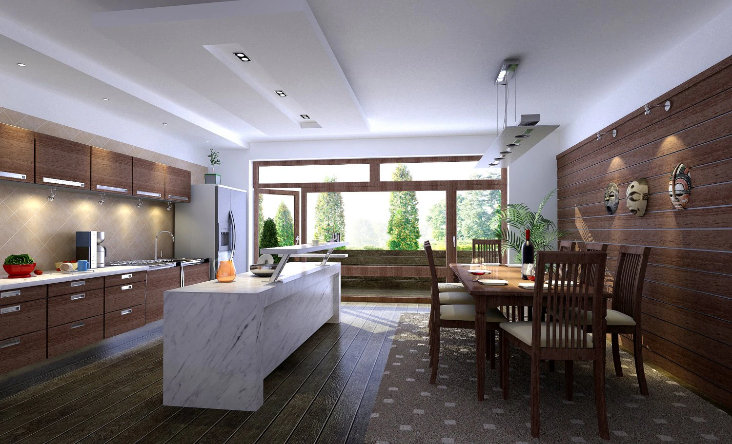 condo 130 3D Model .c4d .max .obj .3ds .fbx .stl .blend 