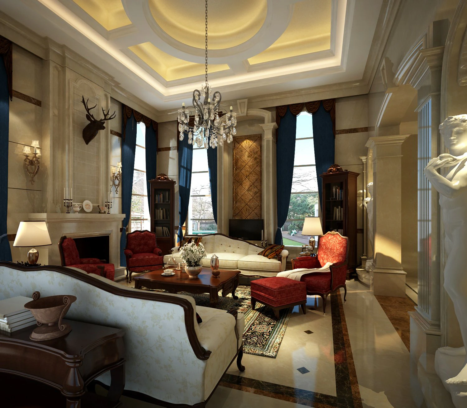condo 115 3D Model .c4d .max .obj .3ds .fbx .stl .blend 